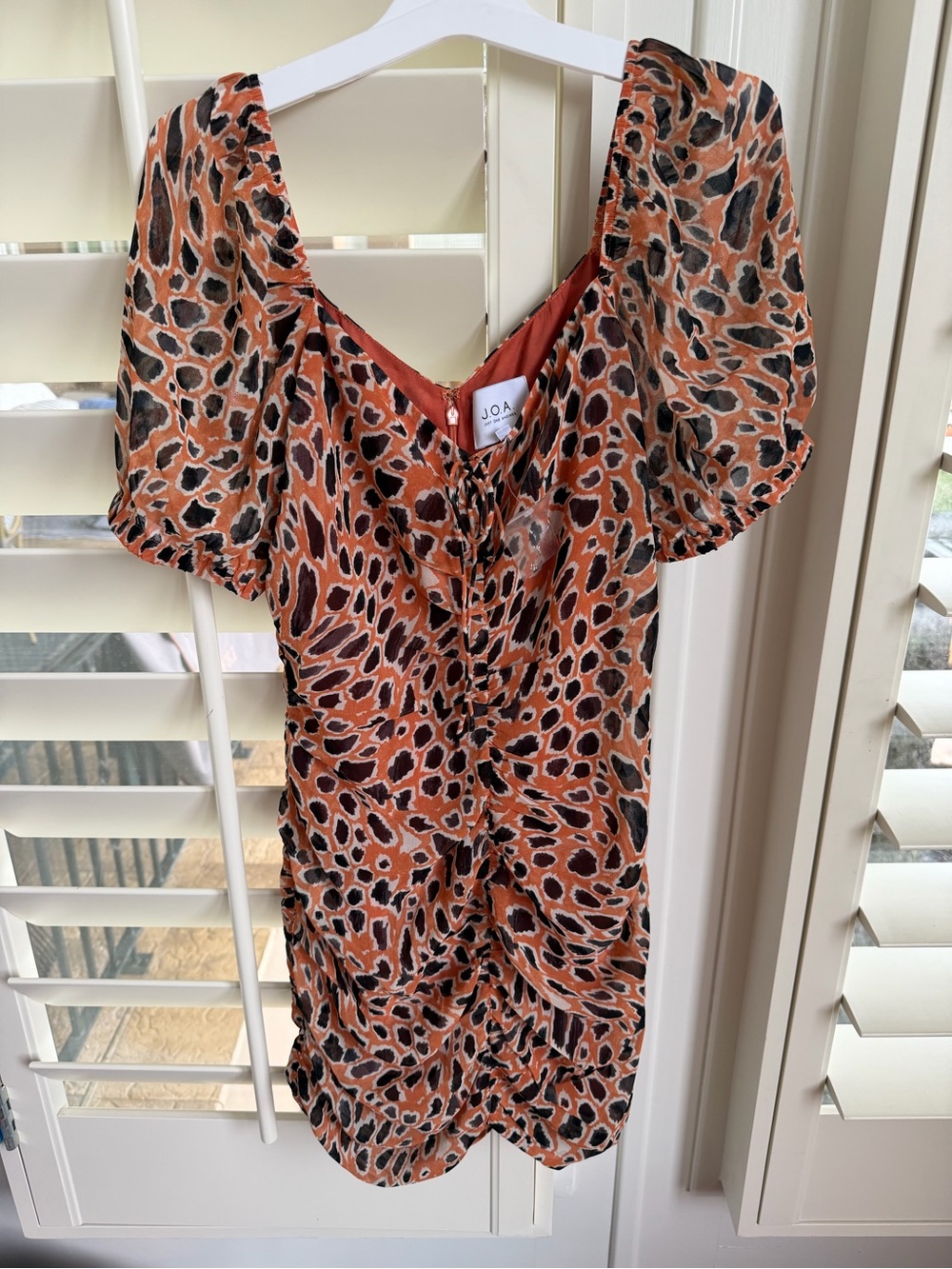 JOA NWT Leopard Print Short Dress
